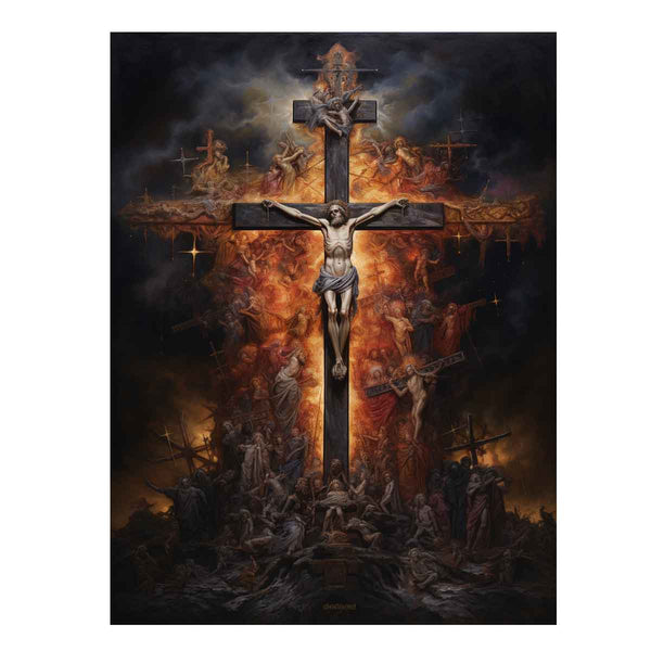 Jesus Cross Painting