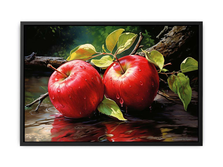 Apple Artwork  canvas Print