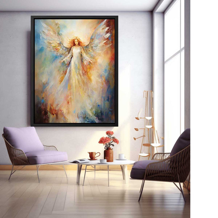 Abstract Angel Art Print