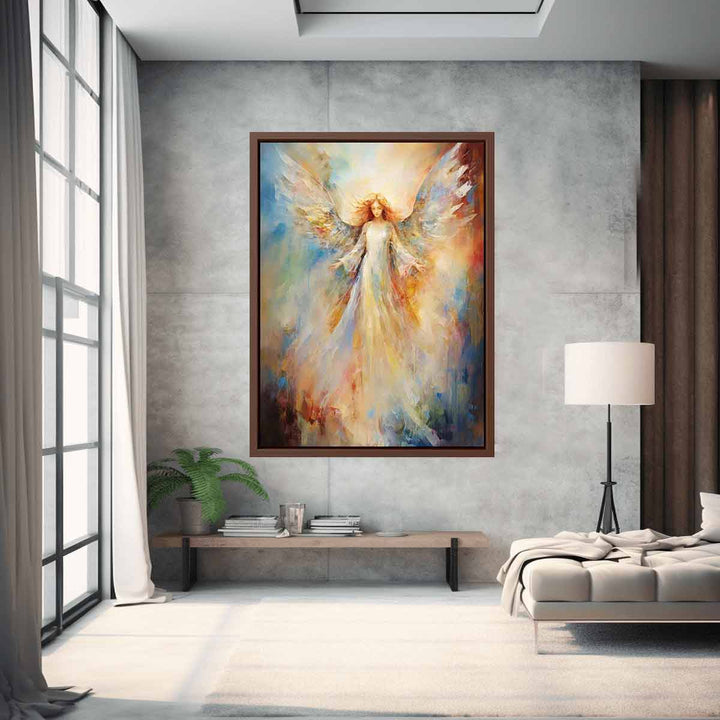 Abstract Angel Art Print