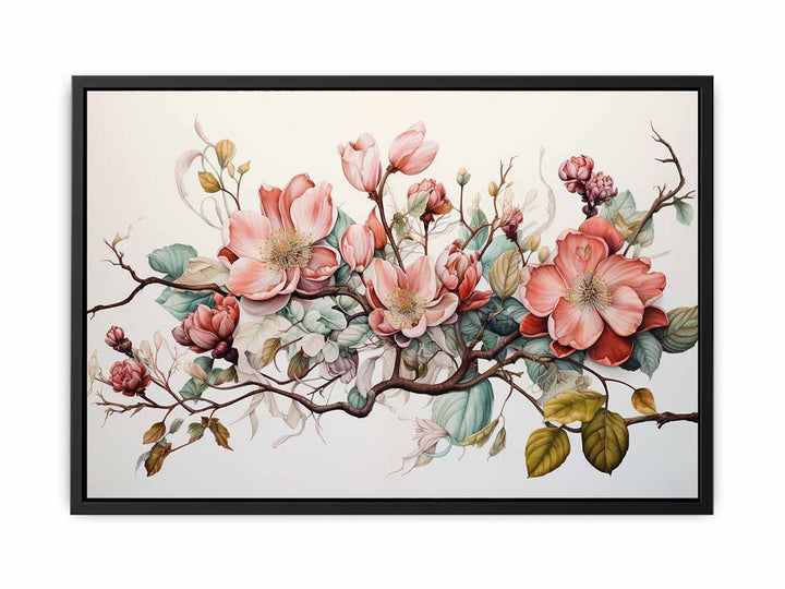 Flower Art  canvas Print