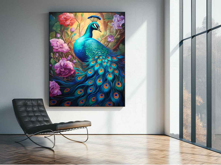 Peacock Poster Art Print