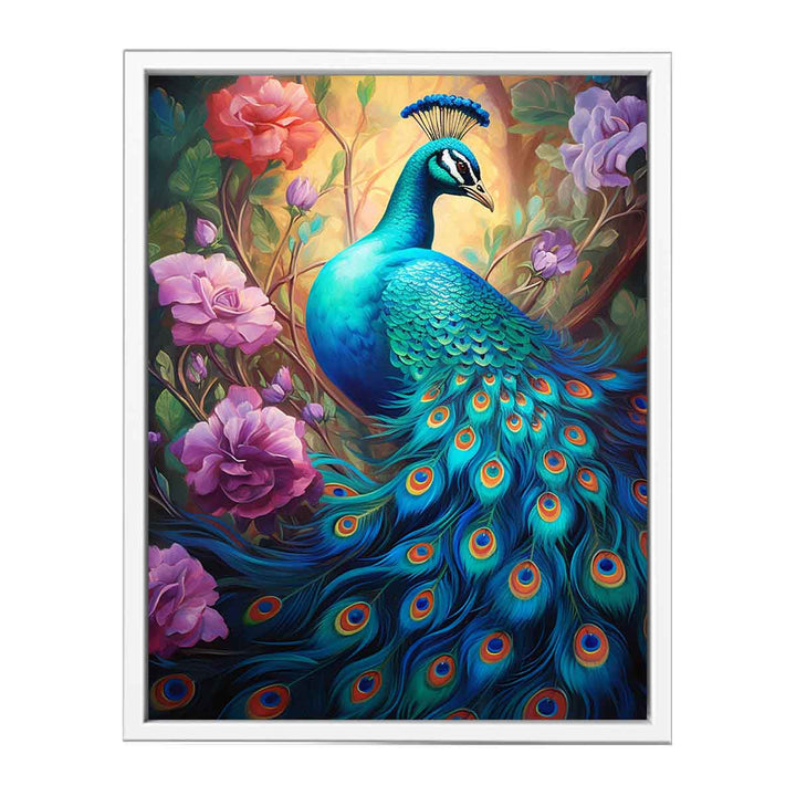 Peacock Poster Print  Painting