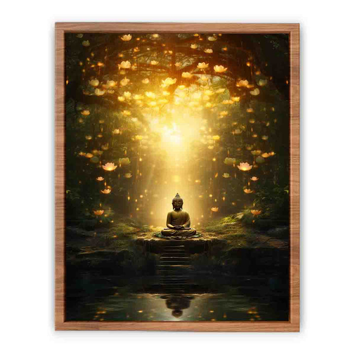 Buddha Meditation Print  Painting