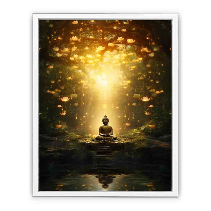 Buddha Meditation Print  Painting