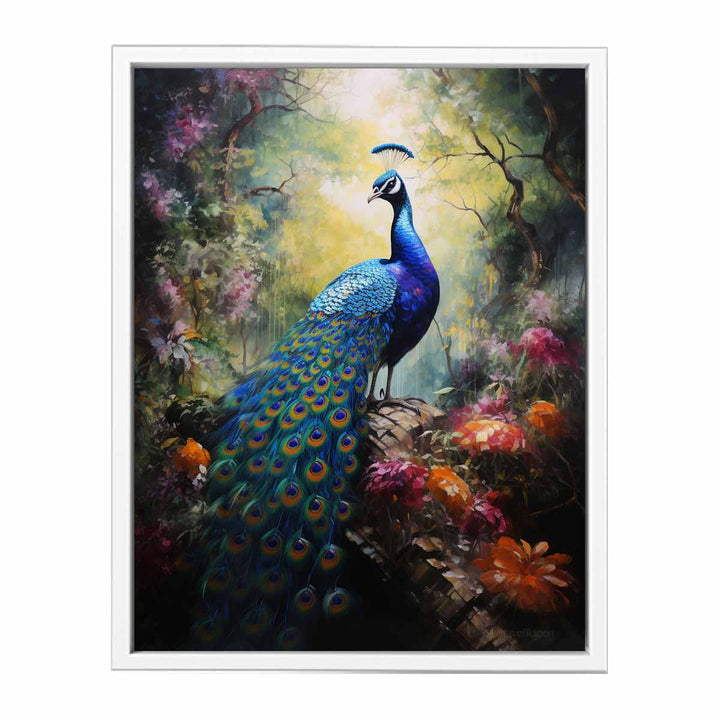 Beautiful Peacock Print  Painting