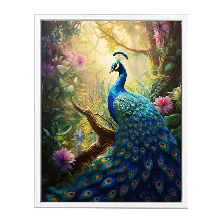 Beautiful Peacock Painting  