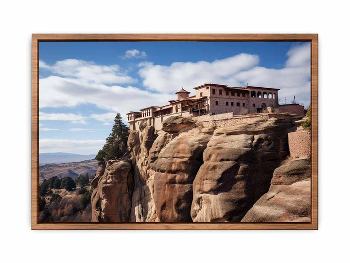 Meteoron Monastery Print  Painting