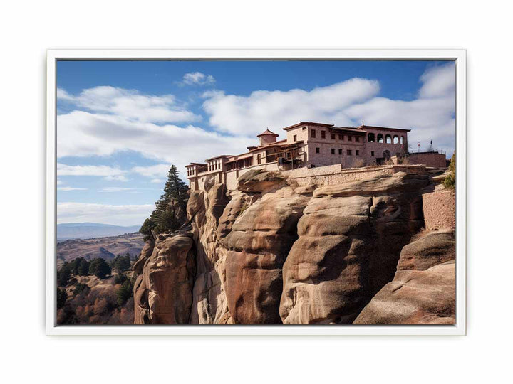 Meteoron Monastery Print  Painting