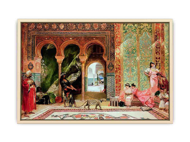 A Royal Palace in Morocco  Art Print