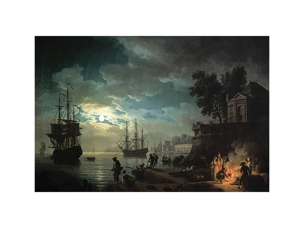 Night A Port in the Moonlight, 1748
