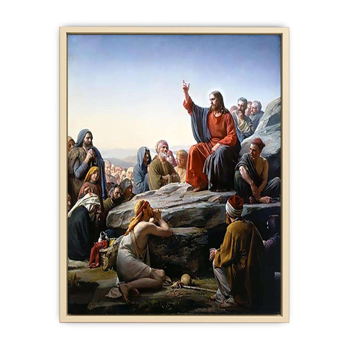 The Sermon on the Mount  Art Print