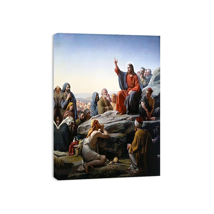 The Sermon on the Mount Canvas Print