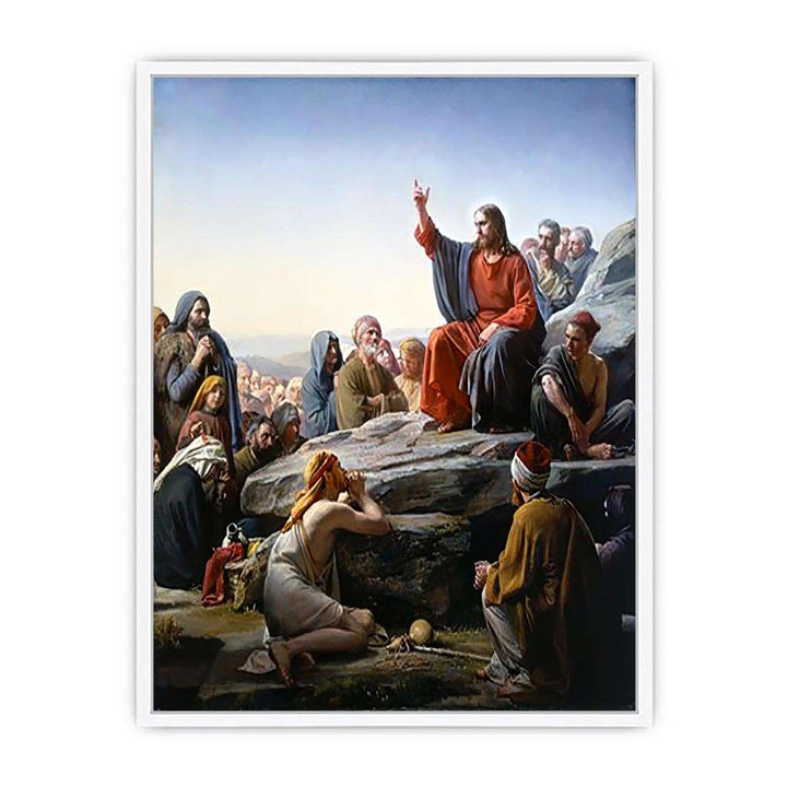 The Sermon on the Mount Framed Print