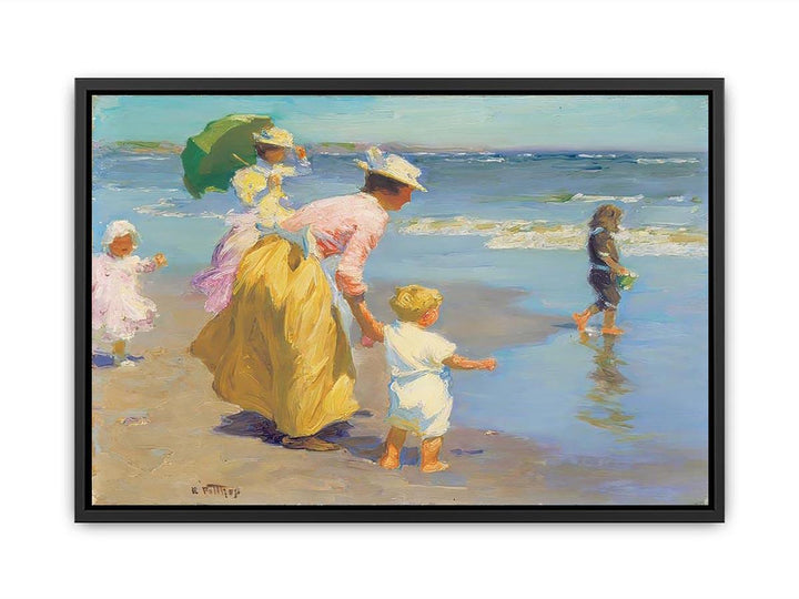 At the Beach  Painting