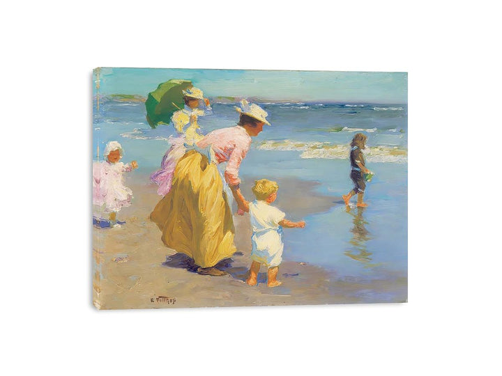 At the Beach Canvas Print