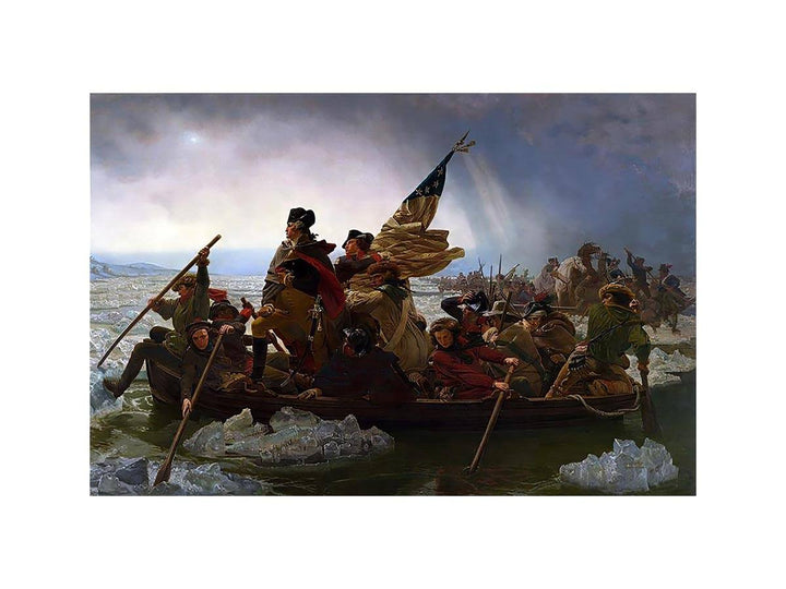 Washington Crossing the Delaware 1851
