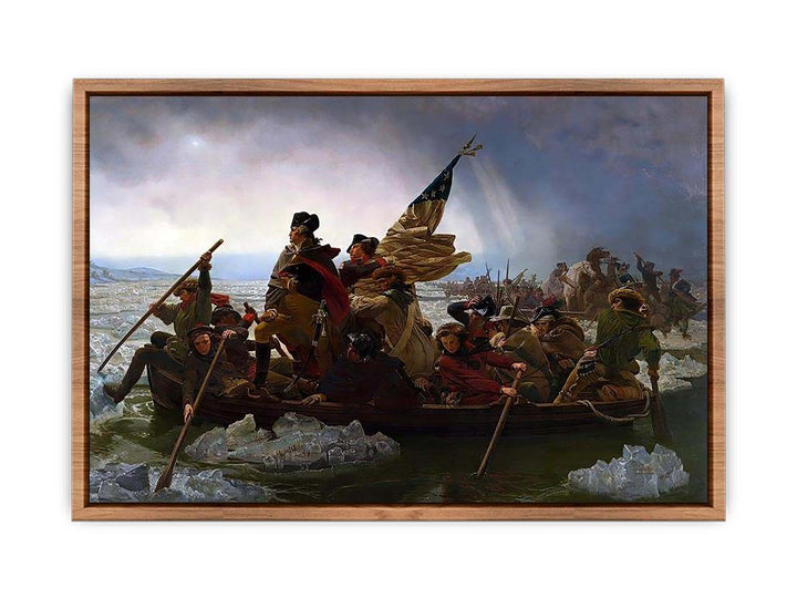 Washington Crossing the Delaware 1851  Poster