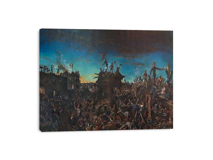 Dawn at the Alamo Canvas Print