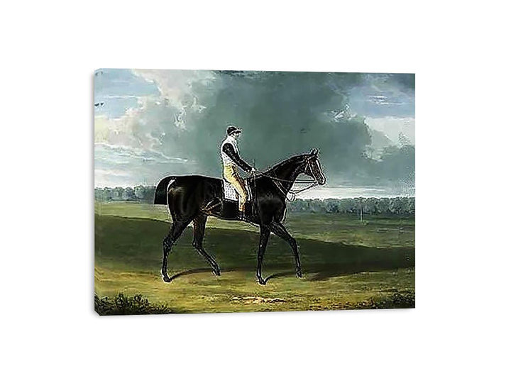 Filho da Puta', the Winner of the Great St. Leger at Doncaster, 1815 Canvas Print