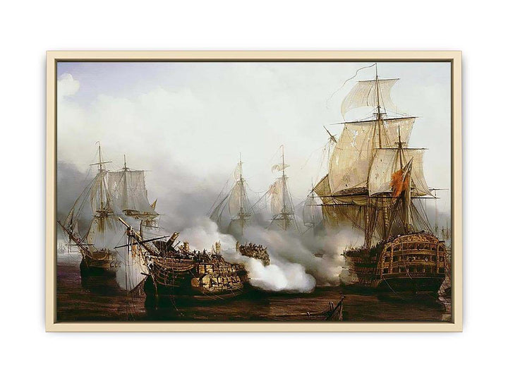 Battle of Trafalgar 1805  Art Print