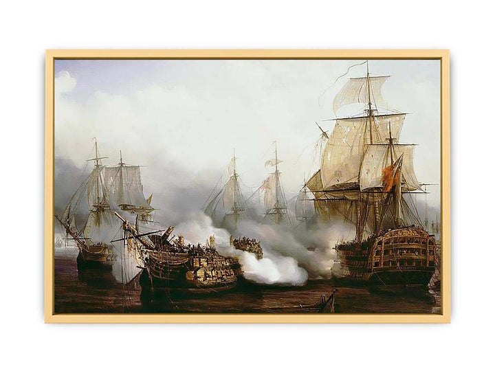 Battle of Trafalgar 1805 Streched canvas