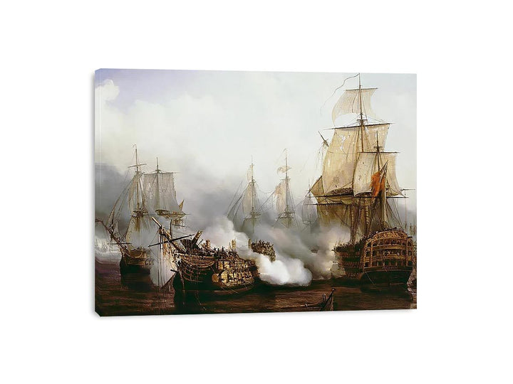 Battle of Trafalgar 1805 Canvas Print