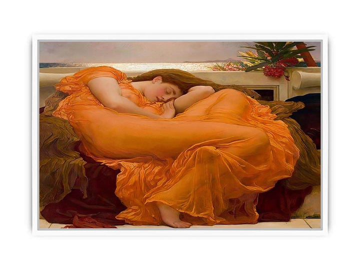 Flaming June Framed Print