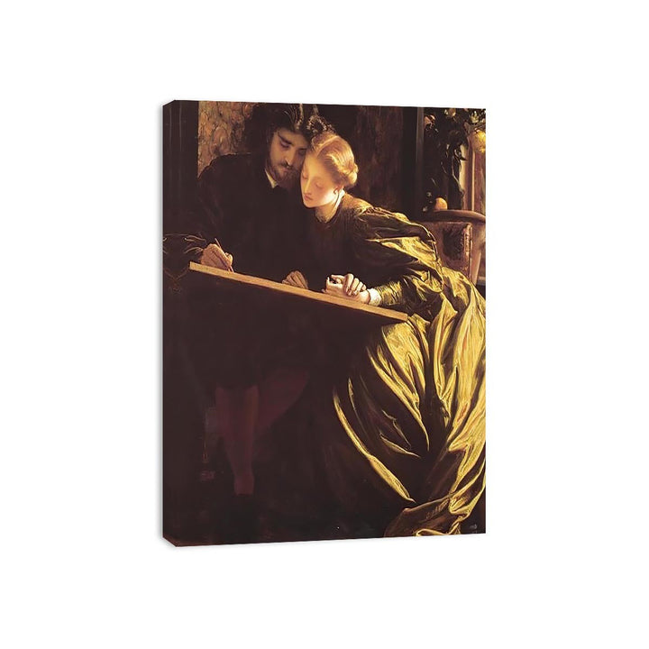 The Painter's Honeymoon Canvas Print