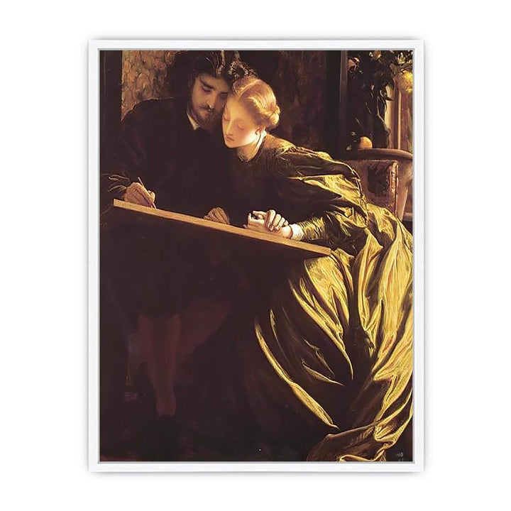 The Painter's Honeymoon Framed Print