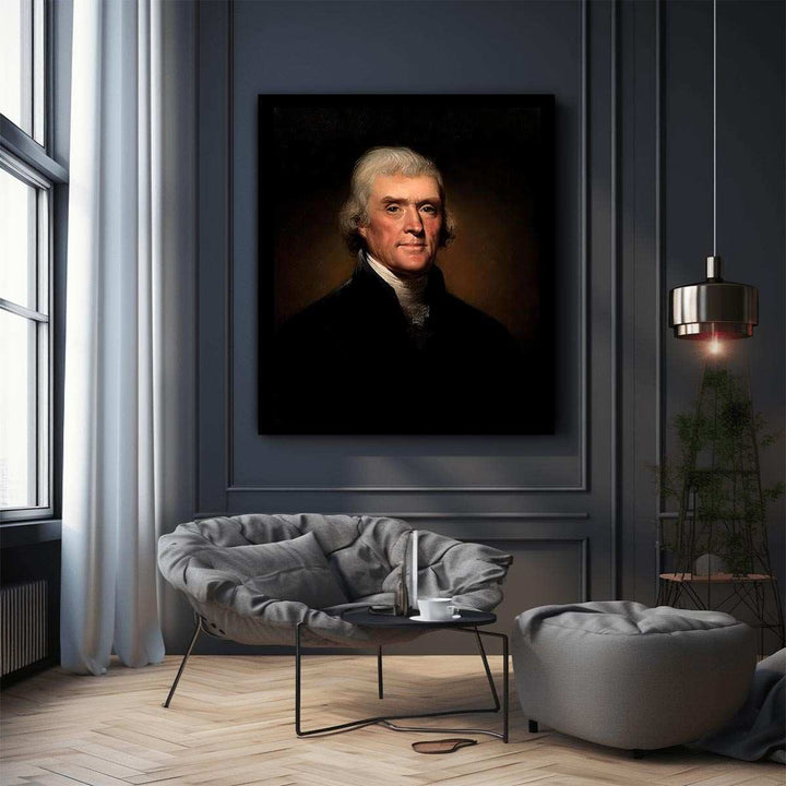 Portrait of Thomas Jefferson 