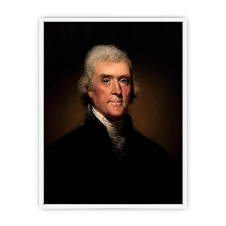 Portrait of Thomas Jefferson Framed Print