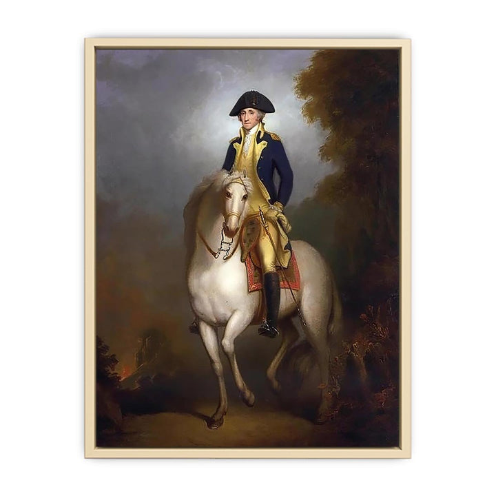 Equestrian Portrait of George Washington  Art Print