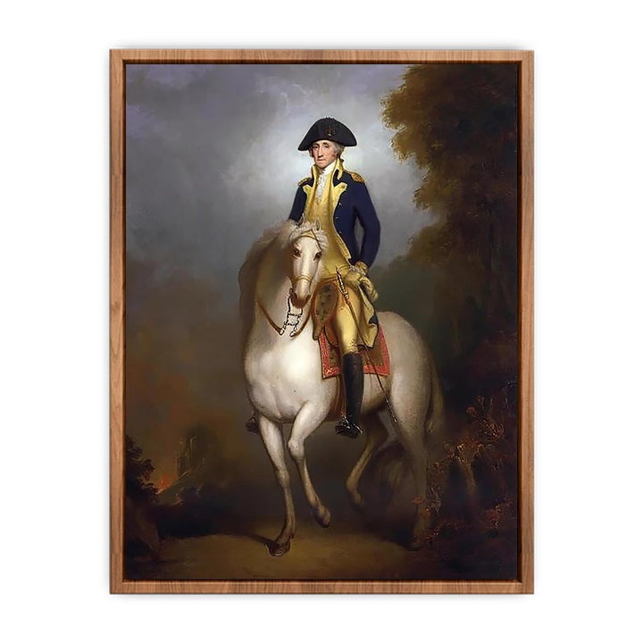 Equestrian Portrait of George Washington  Poster