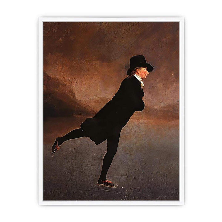 The Reverend Robert Walker skating on Duddingston Loch, 1795 Framed Print