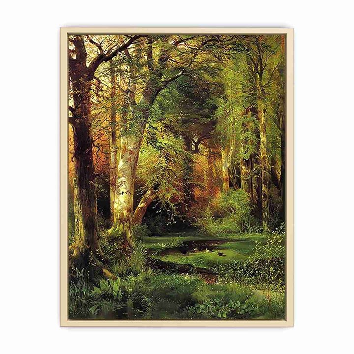 Forest Scene  Art Print