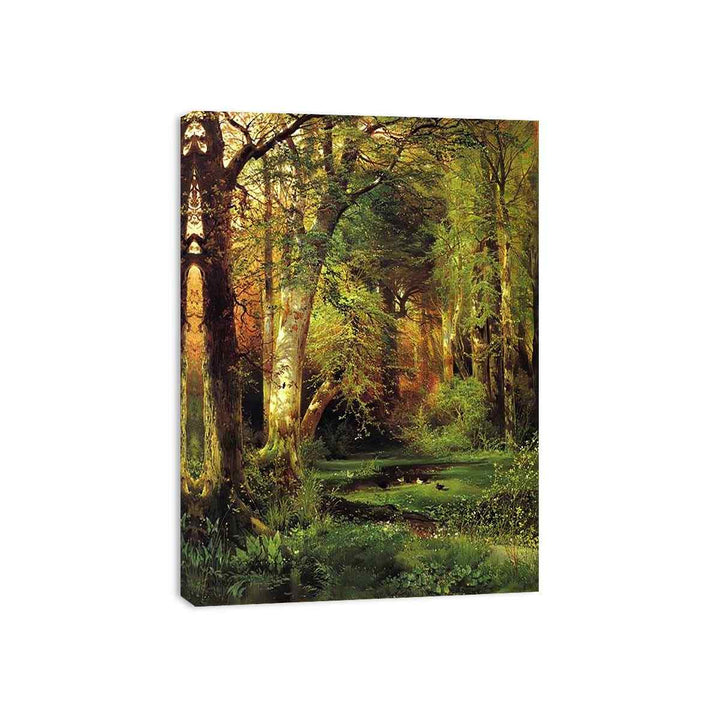 Forest Scene Canvas Print