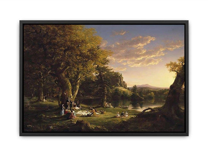 The Picnic 1846  Painting