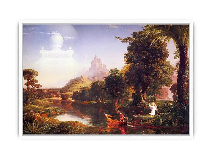 The Voyage of Life, Youth Framed Print