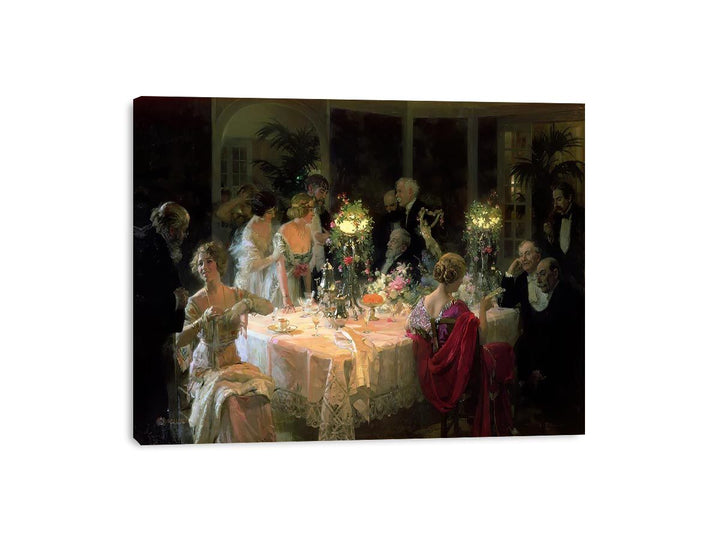 The Dinner Party Canvas Print