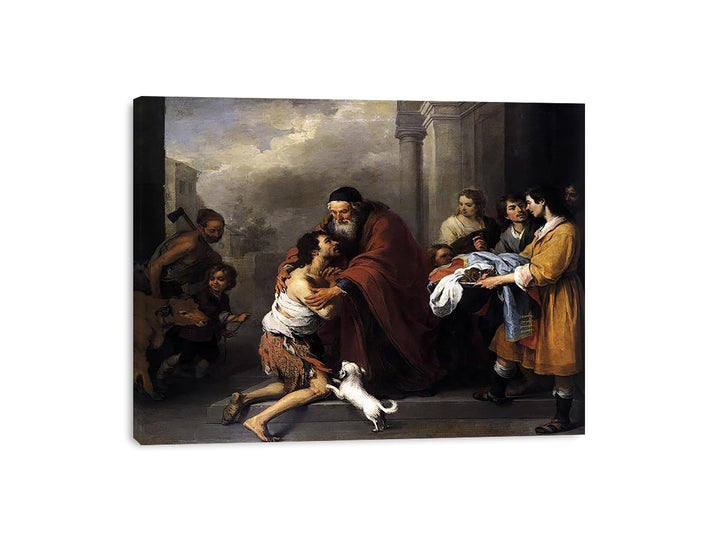 The Return of the Prodigal Son Canvas Print