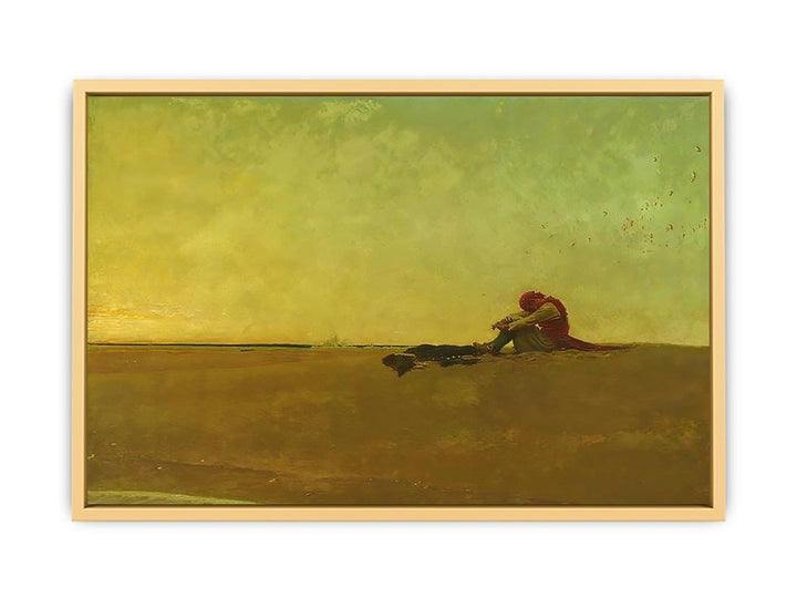 Marooned, 1909 Streched canvas