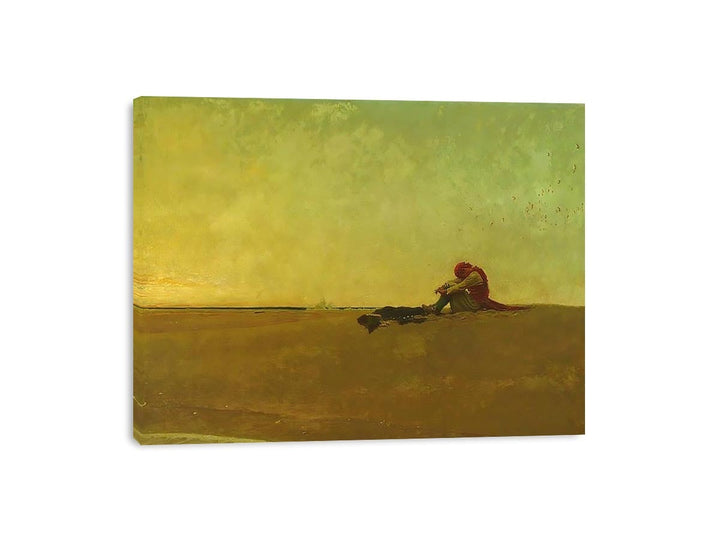 Marooned, 1909 Canvas Print