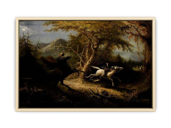 The Headless Horseman  Art Print