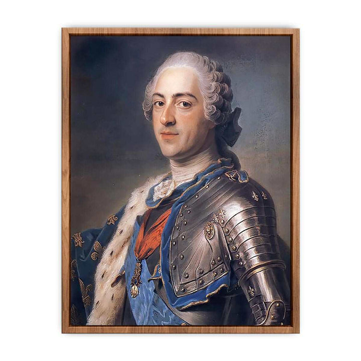 Portrait of King Louis XV 1710-74 1748  Poster