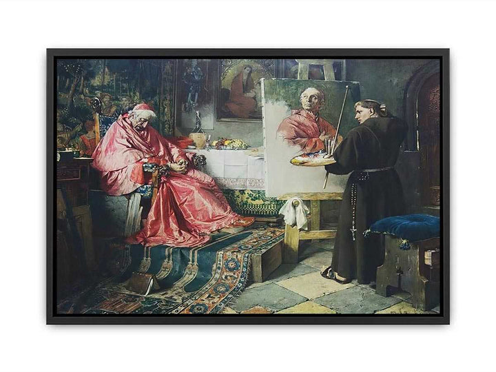 The Cardinal's Portrait  Painting