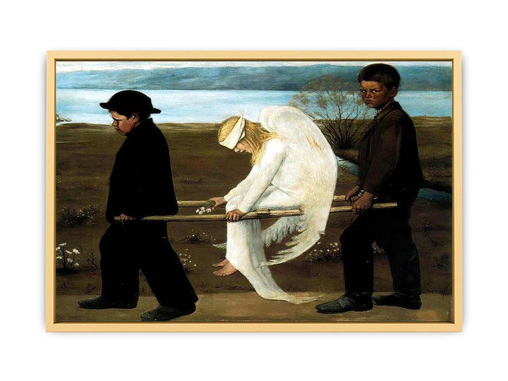 The Wounded Angel from 1903 Streched canvas