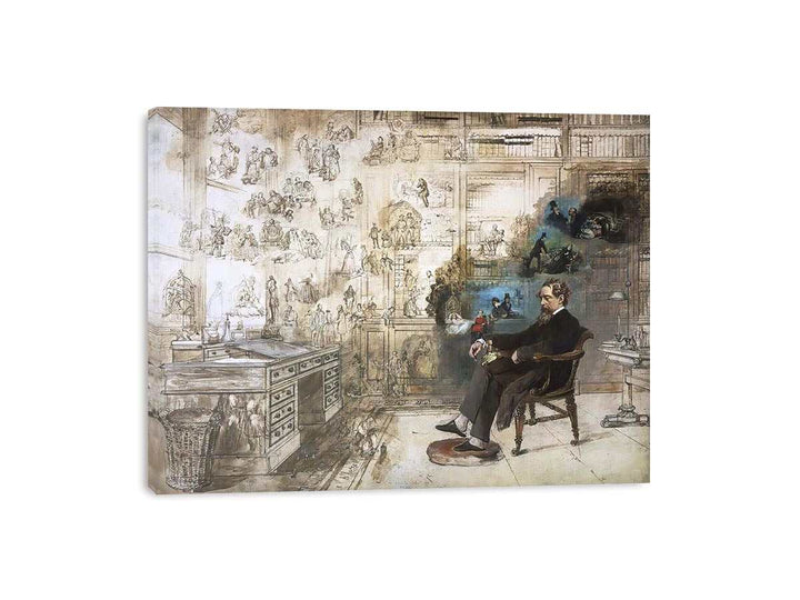 Dickens' Dream Canvas Print