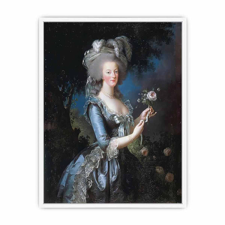 Marie Antoinette (1755-93) after Vigee-Lebrun Framed Print