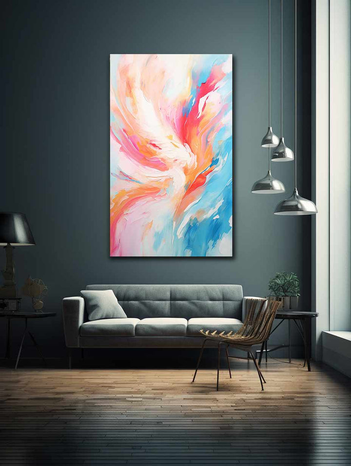 Abstract Multicolor Painting 